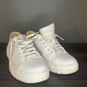 Dr. Martens Off-White Lace-Up Shoes